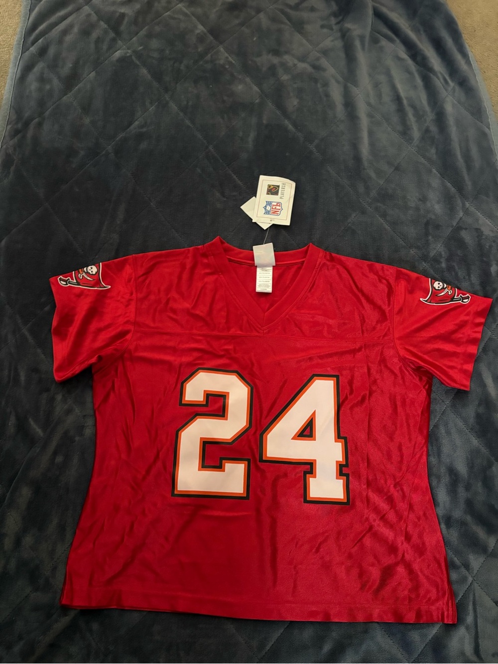 NFL For Her Tampa Bay Bucs Chris Simms Jersey Size Large New With Tags